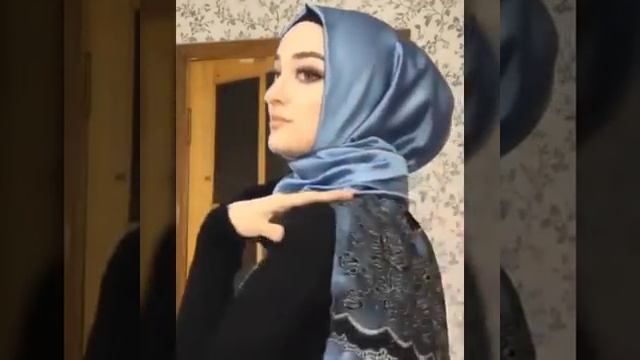 Hijab Tutorial***Мастер класс по завязыванию хиджаба платка смотреть онлайн