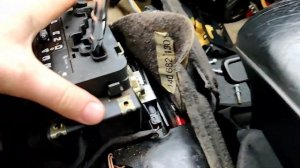 Снятие и чистка селектора АКПП Mercedes W140