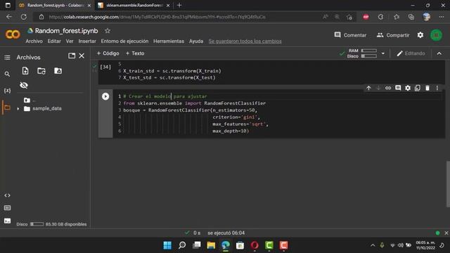Entrenando un modelo de Bosque aleatorio || Random Forest en Python paso a paso 2022 смотреть онлайн