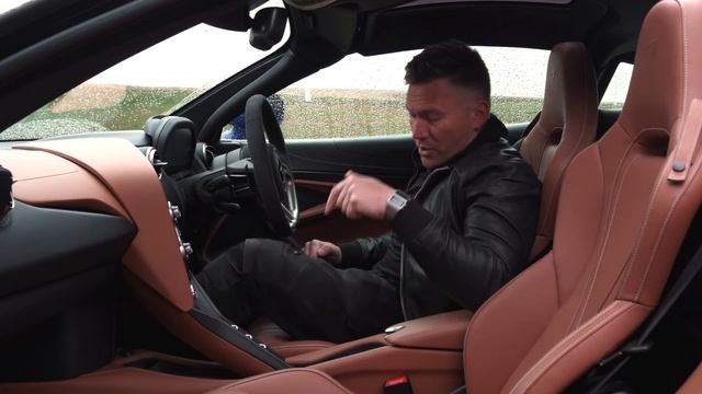 Ferrari 488 Pista v McLaren 720S on the road ... in the wet | Supercar review | Autocar смотреть онлайн