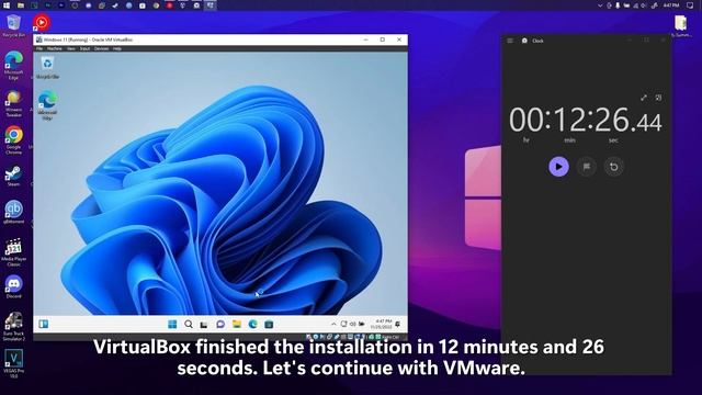 VirtualBox vs VMware speedtest. смотреть онлайн