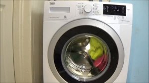 Aqua 40'40° program - BEKO WMY 71483 LMB2 - Washing machine - lavadora movie #121