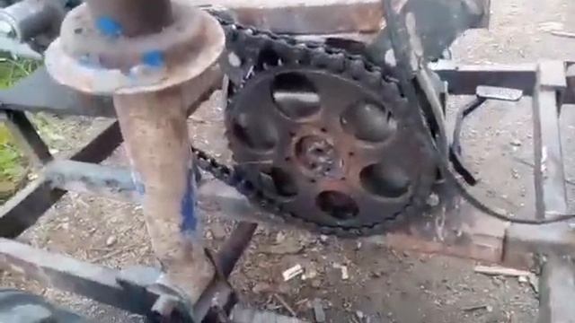 Мини багги с дв от мотоблока 15 л/с. смотреть онлайн