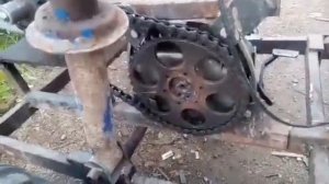 Мини багги с дв от мотоблока 15 л/с.