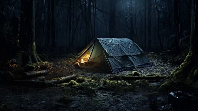 Sleep Deeply As The Rain Sound Becomes A Mantra For Your Restful Night | Deep Sleep смотреть онлайн