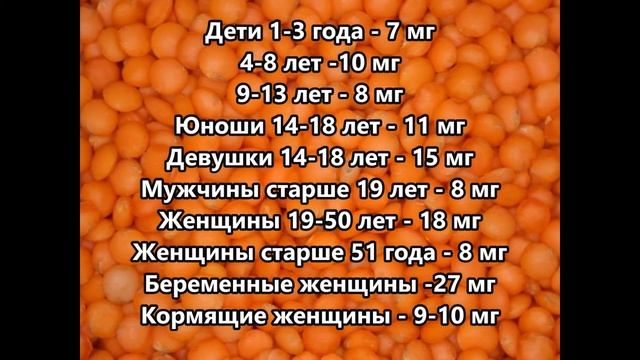 Железо (Fe) - польза для здоровья, дефицит и избыток, продукты, богатые железом смотреть онлайн