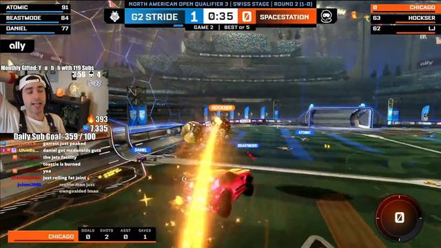 🚨{Official} RLCS Watch Party Stream🚨(G2 vs Muffin Men?) | 🔥(Twitch has Music + Reading chat)🔥 смотреть онлайн