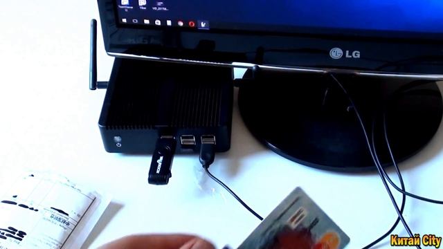 Rocketek USB 2.0 smart card reader - Считыватель SMART и SIM карт смотреть онлайн