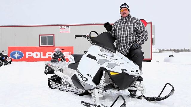 2013 Polaris 800 PRO-RMK Snowmobile Review смотреть онлайн
