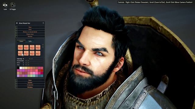 Black Desert - пресет - кастомизация Воина от Расты. Warrior customization tutorial. смотреть онлайн