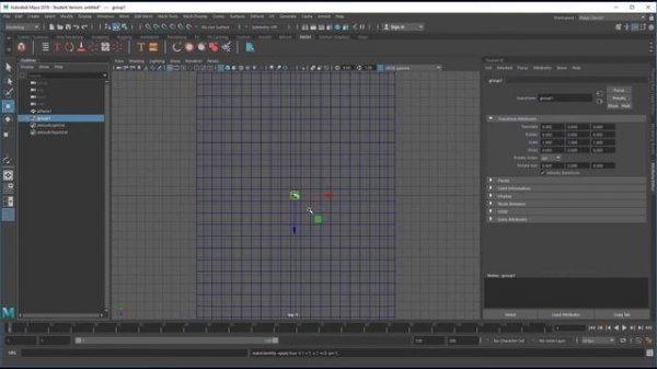 Maya 2018 - Python Scripts in Mash