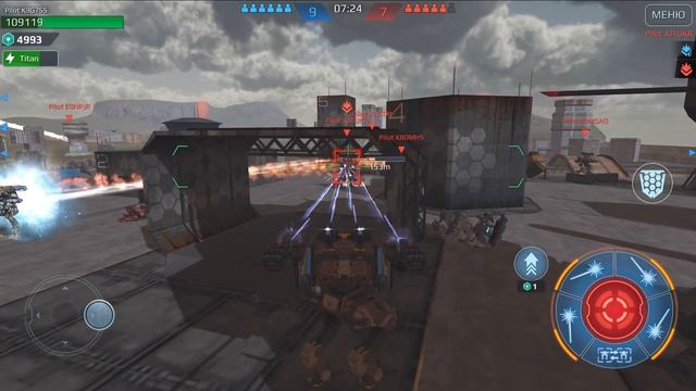 Hawk - новинка игры War Robots смотреть онлайн