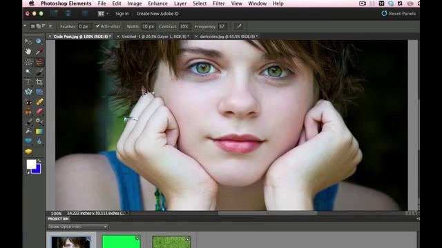 Learn Photoshop Elements Lesson #2 YouTube смотреть онлайн