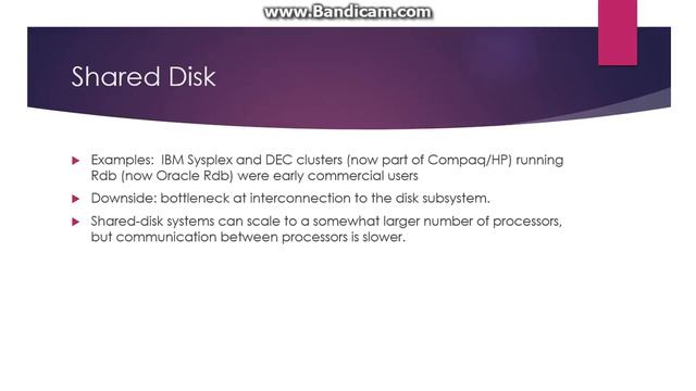 Parallel database system (BE13F05F013) смотреть онлайн