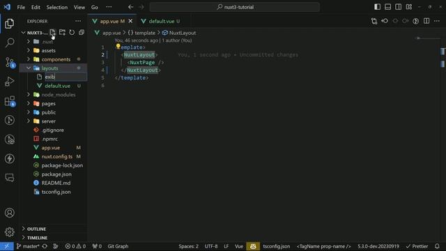 05 - Layouts - Nuxt 3 смотреть онлайн