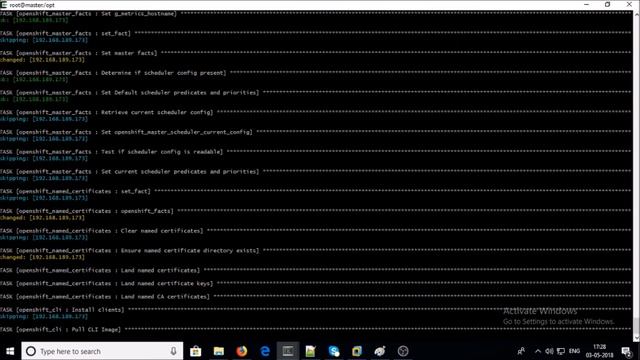 How to setup Openshift Origin v3.9.0 cluster with one master and one node смотреть онлайн