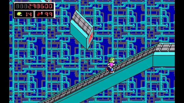 Commander Keen 6 - Aliens Ate My Baby Sitter!: Bloogton Manufacturing (1991) [MS-DOS] смотреть онлайн