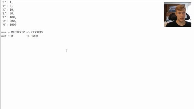 Roman to Integer Python Solution - LeetCode #13 смотреть онлайн