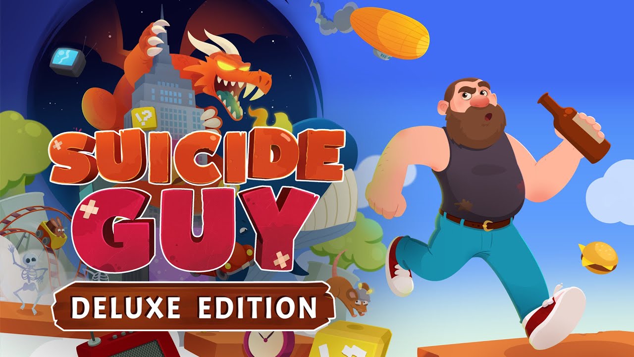 Suicide Guy: Deluxe Edition ► Он напился пива и обрушил весь дурдом (стрим) смотреть онлайн