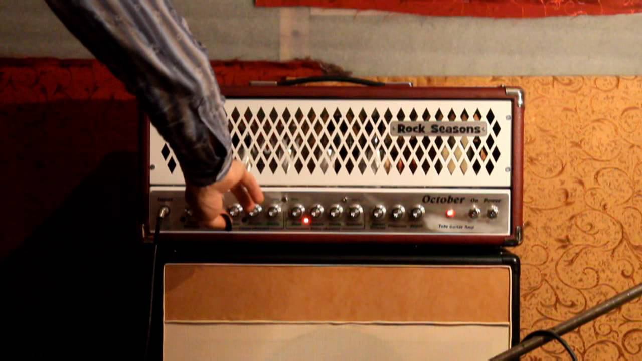 Усилитель October. Гитара Fender Standard Stratocaster (HSS). смотреть онлайн