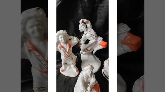 Октябрьский фарфоровый завод. Композиция Башкирские напевы. Скульптор Нечаева смотреть онлайн