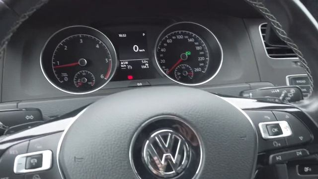 VW Golf MK7 (5G) how to increase engine idle RPM смотреть онлайн
