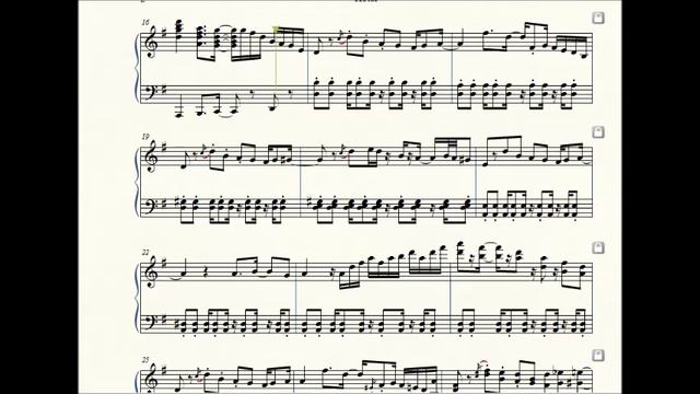 Hotel ~ Undertale OST ~ for the Piano смотреть онлайн