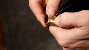 Рукоять ножа из берёзовой сувели (для реплики средневекового ножа)