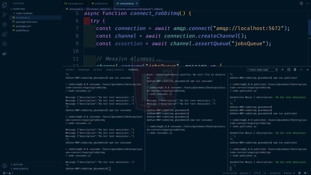 1 Videoda #RabbitMQ Eğitimi | RabbitMQ Nedir? RabbitMQ Neden Kullanılır? RabbitMQ Nasıl Kurulur? смотреть онлайн
