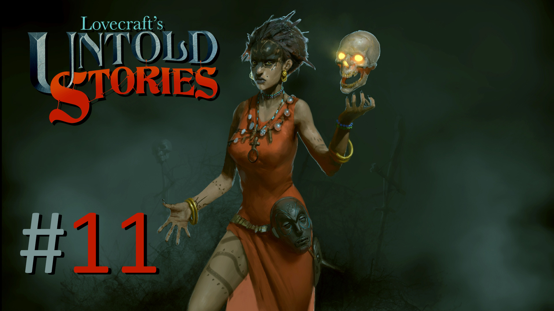 Прохождение Lovecraft's Untold Stories - Ведьма. Пролог. Могилы Предков