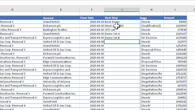 Manage Salesforce Opportunities faster in Excel and never have an open opp with a stale close date смотреть онлайн