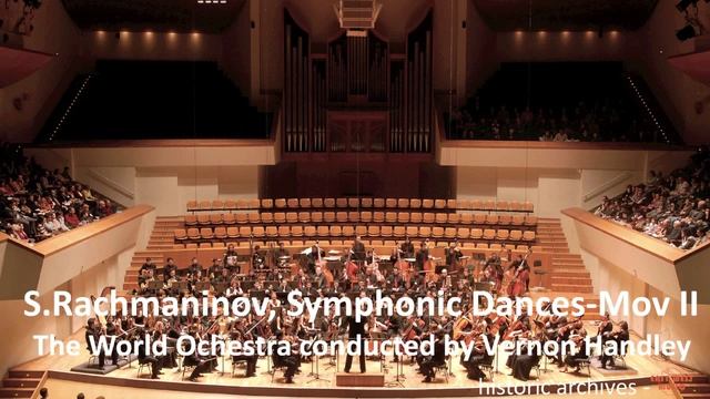 Symphonic Dances mov.II, S. Rachmaninov - V. Handley - World Orchestra смотреть онлайн