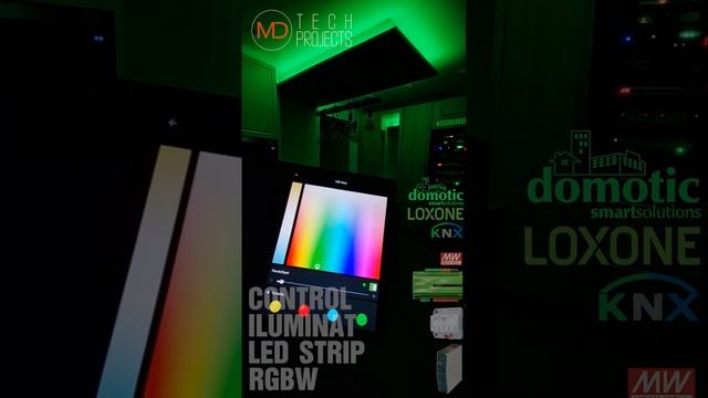 Illuminated control LOXONE KNX LED Strip RGBW смотреть онлайн