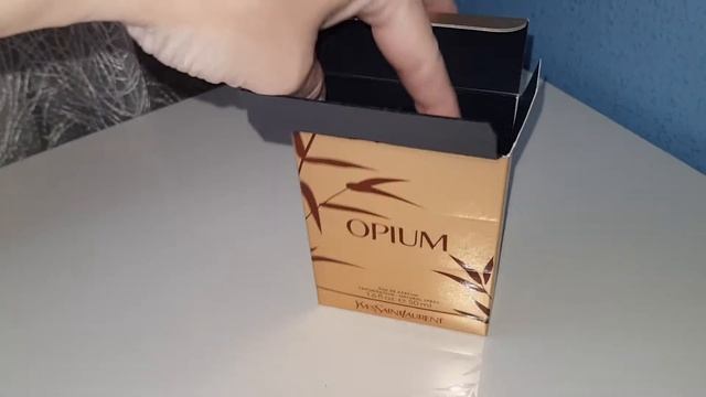 Распаковка YSL Opium /Perfume Unpacking YSL Opium Original