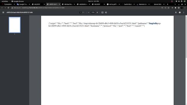 Exploiting MD to PDF Web Application | SSRF & Server Side XSS смотреть онлайн