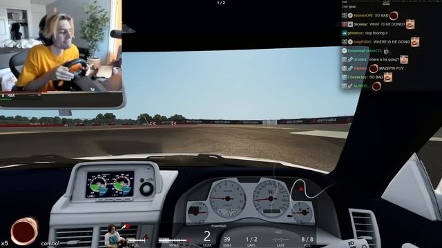 Man With No Drivers License Plays Assetto Corsa смотреть онлайн