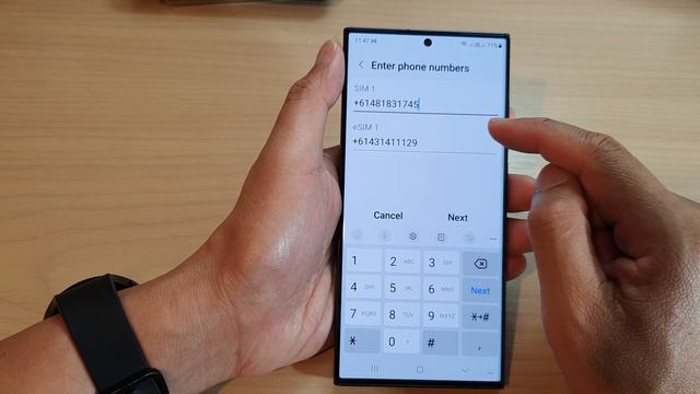 Galaxy S23's: How to Set Up & Enter Phone Numbers For Dual SIM Always On смотреть онлайн