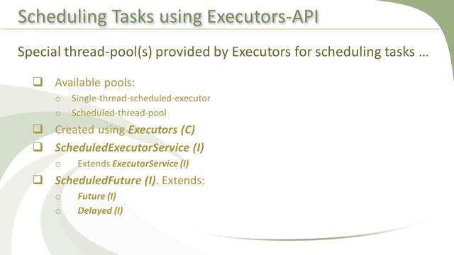 7 Important Interfaces And Classes For Scheduling Tasks Using Executors -- Executor Framework смотреть онлайн