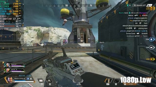 Ryzen 5 4650G Vega 7 16GB Ram Gaming Test in 2023 смотреть онлайн