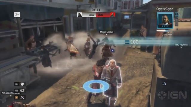 Assassin's Creed 3 Multiplayer - Battle Hardened Pack - Saint Pierre - Man Hunt смотреть онлайн