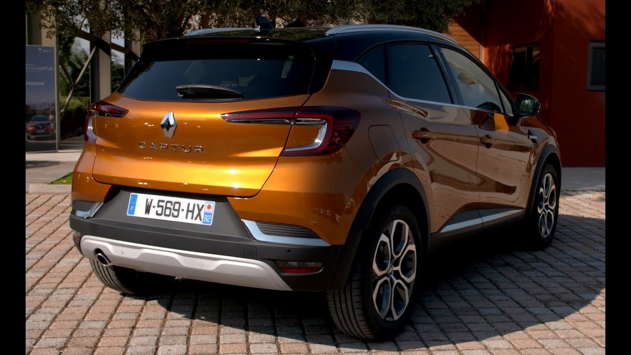 Renault CAPTUR 2020 - Детали экстерьера и интерьера. смотреть онлайн