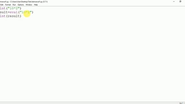 Python #11 - eval () Function in Python смотреть онлайн