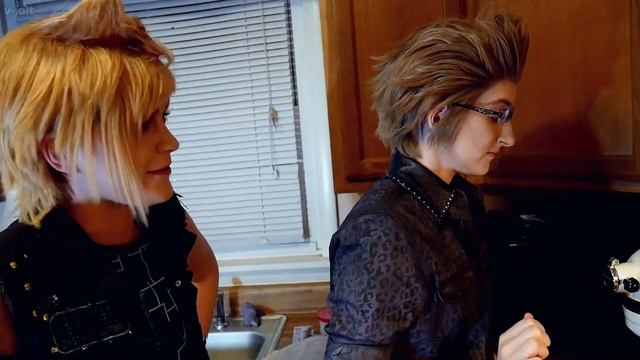 FFXV: Prompto Bakes Noct a Cake смотреть онлайн