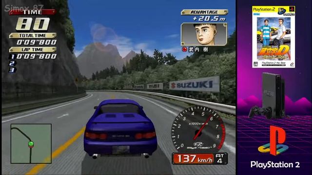 Initial D Special Stage (2003) PlayStation 2 Gameplay смотреть онлайн