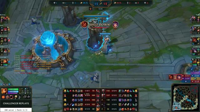 Leona Support vs Nautilus - EUW Master Patch 12.13 смотреть онлайн