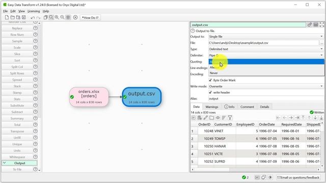 How to convert Excel to pipe delimited смотреть онлайн