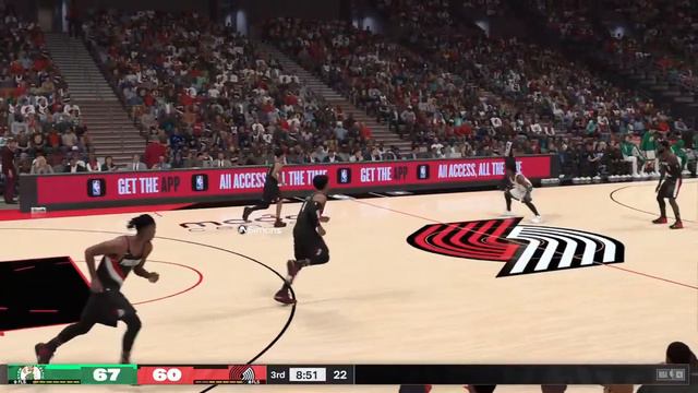 Celtics VS Blazers March 12,2024 NBA2K24 PS5 смотреть онлайн