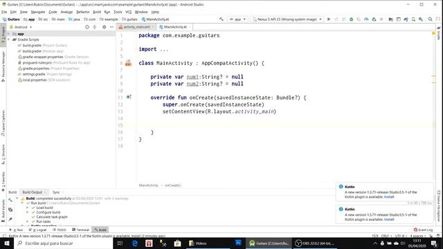Terminando nuestra primer aplicación. Calculadora básica con Kotlin y Android Studio. смотреть онлайн