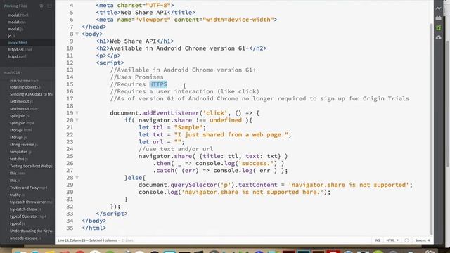 ***NEW*** Web Share API смотреть онлайн