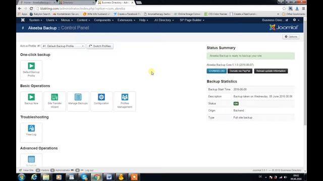 Backup & Restore Your Joomla Site With Akeeba Backup смотреть онлайн